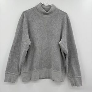 Men's our legacy terry‎ turtleneck pullover sweatshirt size large